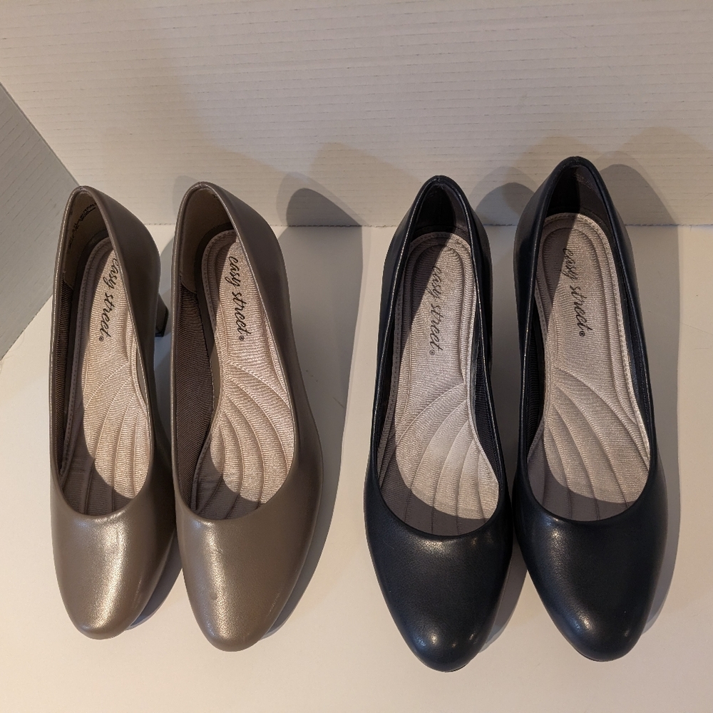 Easy Street Pumps Sz.9N. Both Pair One‎ Price!